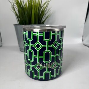 Swig Life Insulated LowBall Stainless Steel Tumbler‎ Navy Bamboo Trellis 12oz